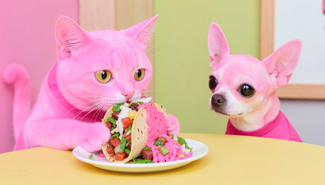 Pink Pussy Chihuahua